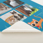 Ik steel harten aangepaste foto sherpa deken (3/4)