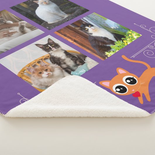 Ik steel harten aangepaste foto sherpa deken (3/4)