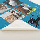 Ik steel harten aangepaste foto sherpa deken (3/4)