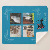 Ik steel harten aangepaste foto sherpa deken (Voorkant (horizontaal))