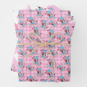 Ik steel harten, dinosaurus in transgender vlag kl inpakpapier vel (In situ)