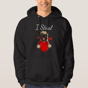 Ik steel harten Jongens Meisjes Kinderen Valentijn Hoodie