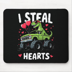 Ik steel harten Kinderen Grappige Trex Cadeaus Voo Muismat
