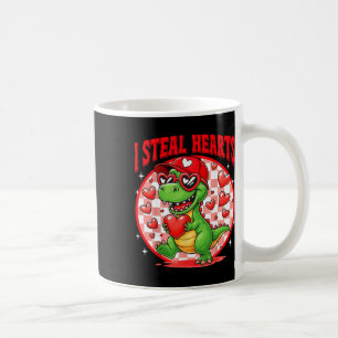 Ik steel harten T-rex Dino Door Jongen Valentijns  Koffiemok