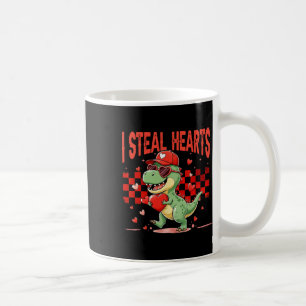 Ik steel harten Valentijn jongens kinderen dinosau Koffiemok