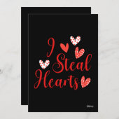 Ik steel Hartenvriendjes Feestdagenkaart (Voorkant / Achterkant)