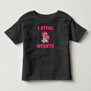 Ik steel Hartjes Valentijn, Grappige Schattige Din Kinder Shirts