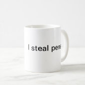 Ik steel pennen Mok (Voorkant rechts)