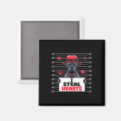 Ik steel Schattigee harten Valentijnsdag Cane Cors Magneet (Voorkant / Achterkant)