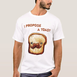 Ik stel een toast voor t-shirt