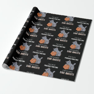 Ik stel het niet uit, ik doe nevenquests III Cadeaupapier