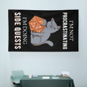Ik stel het niet uit, ik doe nevenquests III Spandoek (Beurs)