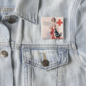 Ik stel je voor om samen te werken vierkante button 5,1 cm (In situ)