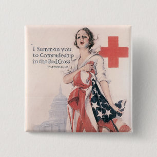 Ik stel je voor om samen te werken vierkante button 5,1 cm