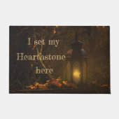 Ik stel mijn hartsteen in deurmat (Voorkant)