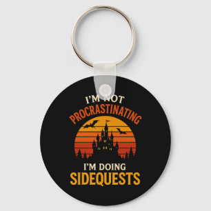 Ik stel niet uit dat ik side quests doe sleutelhanger