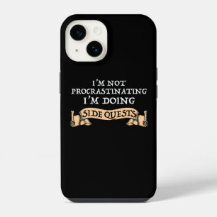 Ik stel niet uit - ik doe zijmissies iPhone 14 hoesje