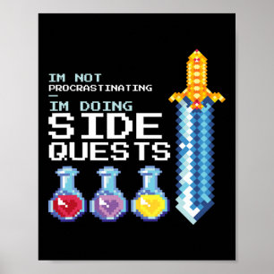 Ik stel niet uit, ik doe zijmissies Mmog Poster