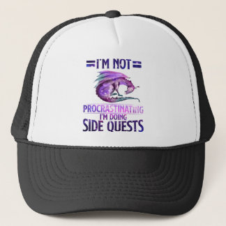 Ik stel niet uit, ik doe zijmissies trucker pet