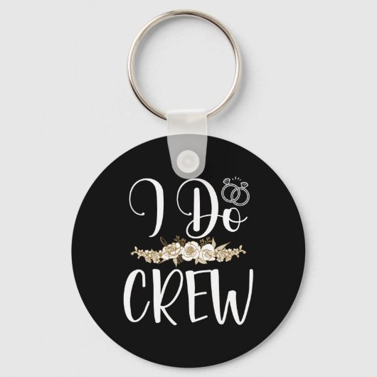 Ik stel Ring Wedding Bride Groom Marry Bridal Ba Sleutelhanger (Voorkant)