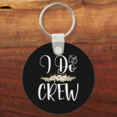 Ik stel Ring Wedding Bride Groom Marry Bridal Ba Sleutelhanger (Voorkant)