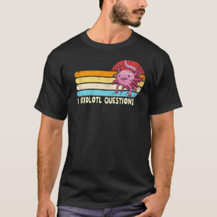 Ik stel veel vragen t-shirt