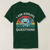 Ik stel vragen aan Aolotl Cute Aolotl Kind T-shirt (Design voorkant)