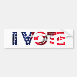 Ik stem bumpersticker