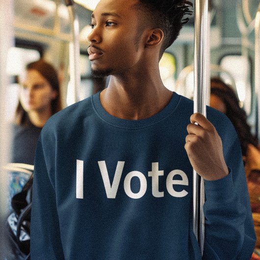 IK STEM Donker T-shirt | Wit