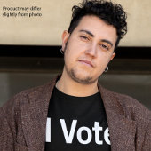 IK STEM Donker T-shirt | Wit