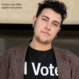 IK STEM Donker T-shirt Wit