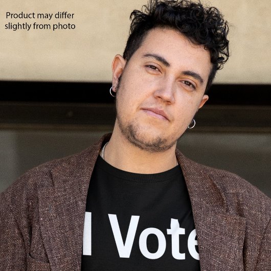 IK STEM Donker T-shirt | Wit