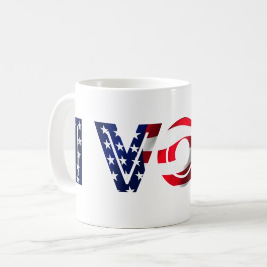 Ik stem koffiemok (Voorkant links)