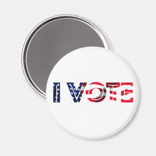 Ik stem magneet (Voorkant / Achterkant)