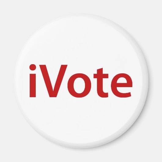 Ik stem magneet (Voorkant)