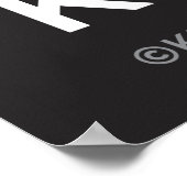 Ik stem omdat... Vriendelijkheid is alles teken Poster (Hoek)