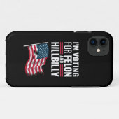 Ik Stem Op De Misdadiger & De Hillbilly 2024 Pro Case-Mate iPhone Case (Achterkant (horizontaal))