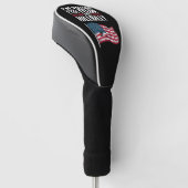 Ik Stem Op De Misdadiger & De Hillbilly 2024 Pro Golfheadcover (Schuin)