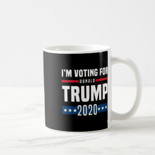 Ik Stem Op De Trump Verkiezing Koffiemok