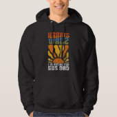 Ik stem op de verkiezing van Gus Dad Harris Walz Hoodie (Voorkant)