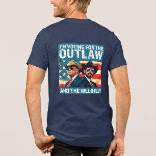 Ik Stem Op De Vrijbuiter En De Heuvelbewoner Trump Tri-Blend Shirt