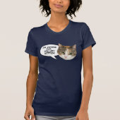 IK STEM OP HILLARY KITTEN T-SHIRT (Voorkant)