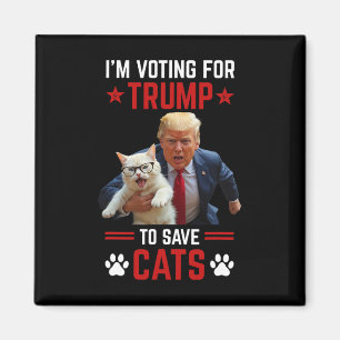 Ik Stem Op Trump Om Katten Te Redden Trump 2024 El Magneet