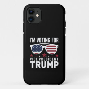 Ik Stem Op Vice President Trump 2024 Verkiezing Case-Mate iPhone Case