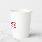 Ik stem papieren bekers (Links)