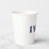 Ik stem papieren bekers (Rechts)