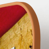Ik stem voor de bescherming van mijn vrijheid pickleball paddle (Links Detail)