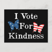 Ik stem voor de moed briefkaart (Voorkant)