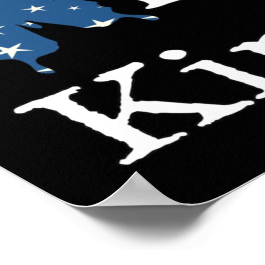 Ik stem voor de moed poster (Hoek)