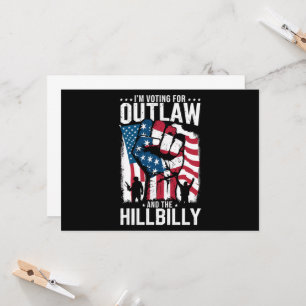 Ik stem voor de Outlaw en de Hillbilly 2024 Kaart